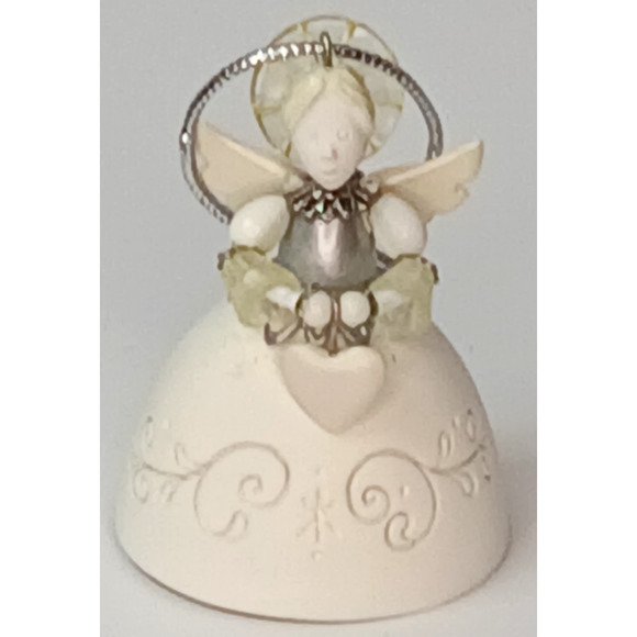 Hallmark 2012 - Christmas Angel - Bell Hanging Sue Tague - Picture 2 of 10